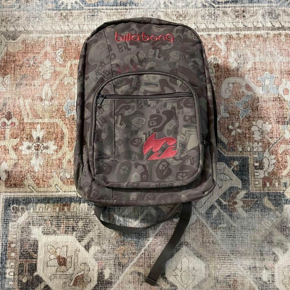 NWT Billabong Camo Backpack Back to School